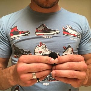 men’s retro jordan t shirt